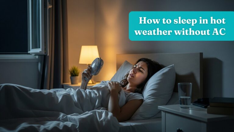How to Sleep in a Hot Room Without AC and Stay Cool Tonight